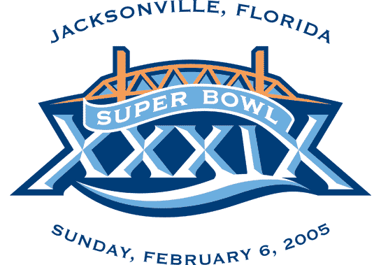 Super Bowl XXXIX Logo vinyl decal